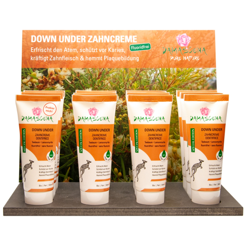 Display Down Under Zahncreme