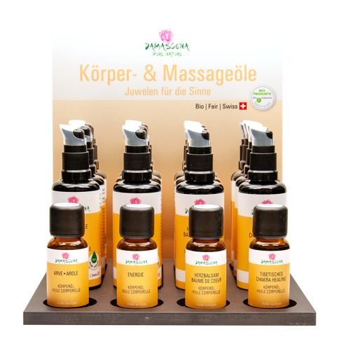 Display Körper- & Massageöle