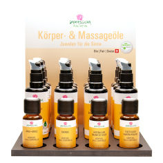 Display Körper- & Massageöle