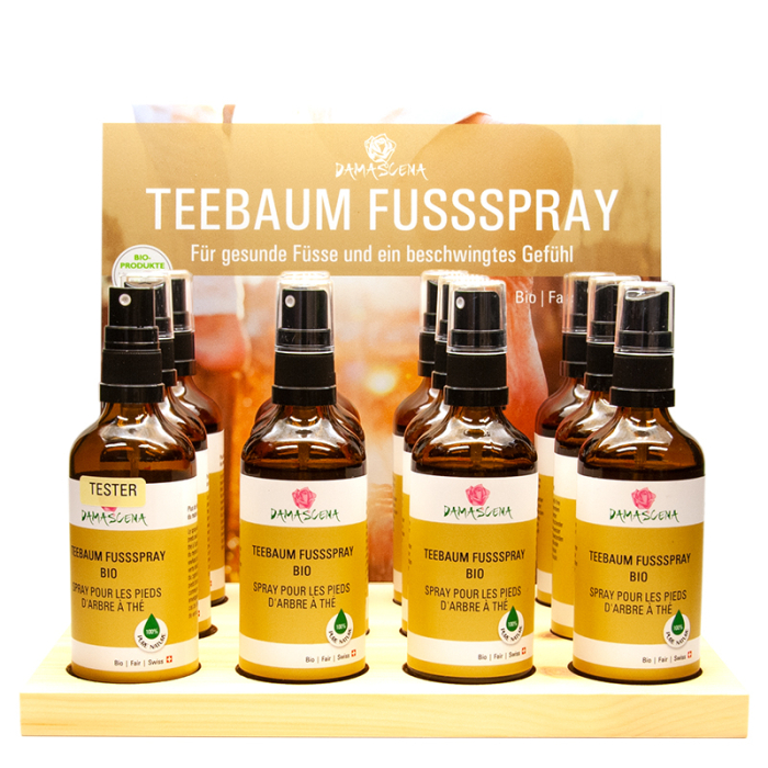 Display Teebaum Fussspray