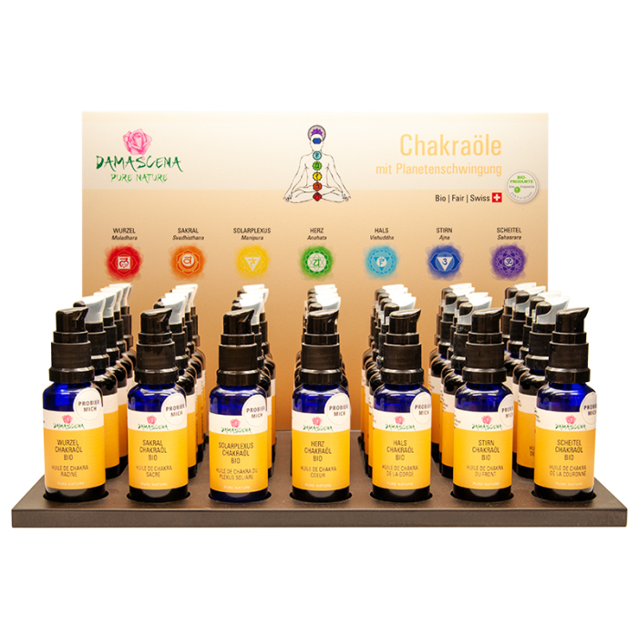 Display Planeten-Chakraöl 30ml