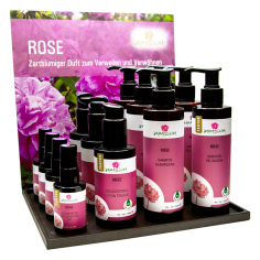 Display Rosenprodukte