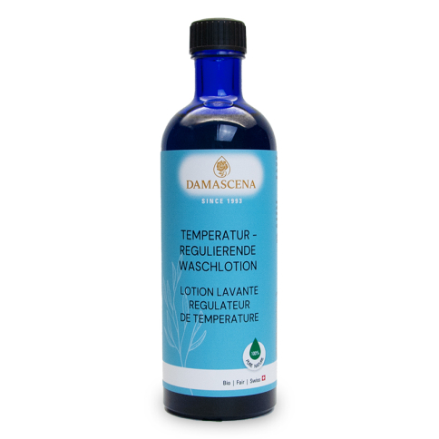 Temperaturregulierende Waschlotion